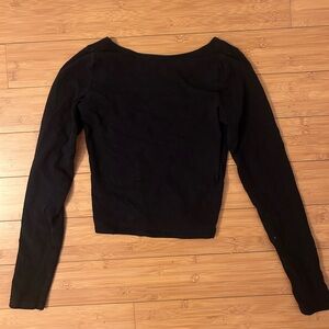 Hollister Classic Black Long Sleeve Tee